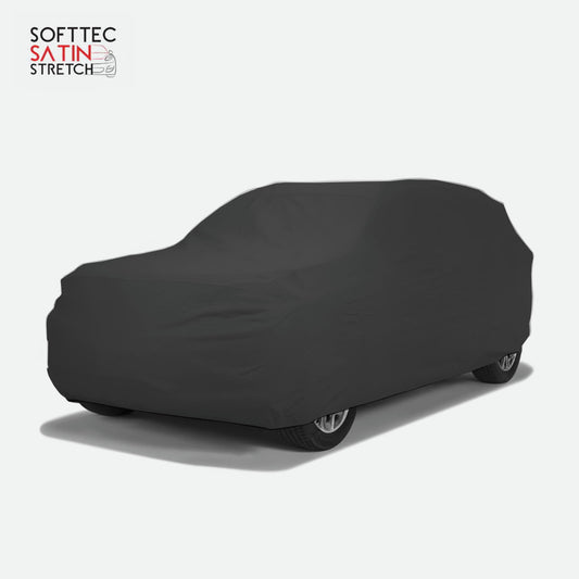 dashield indoor suv car cover premium satin car cover softec satin stretch indoor use suv cover elastic hem dustproof scratchproof soft vehicle cover