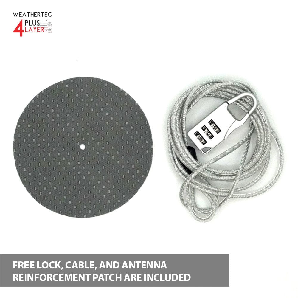 dashield weathertec van car cover waterproof breathable windproof multi layer double stitched heavy duty strong durable material car protection uv protection premium quality mini van cover free cable lock antenna patch