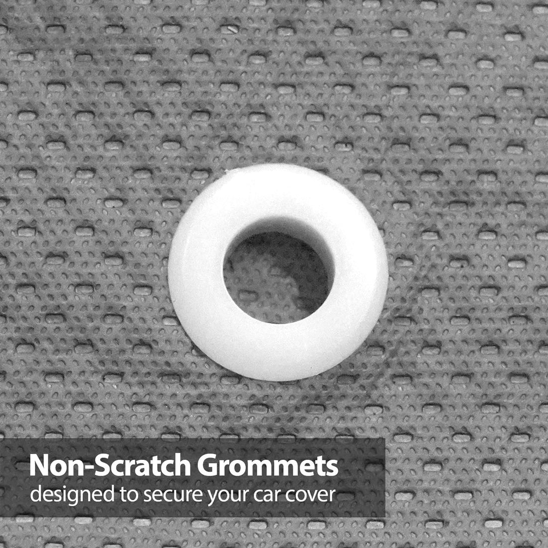 Non Scratch Grommets Designed Secure Your car cover