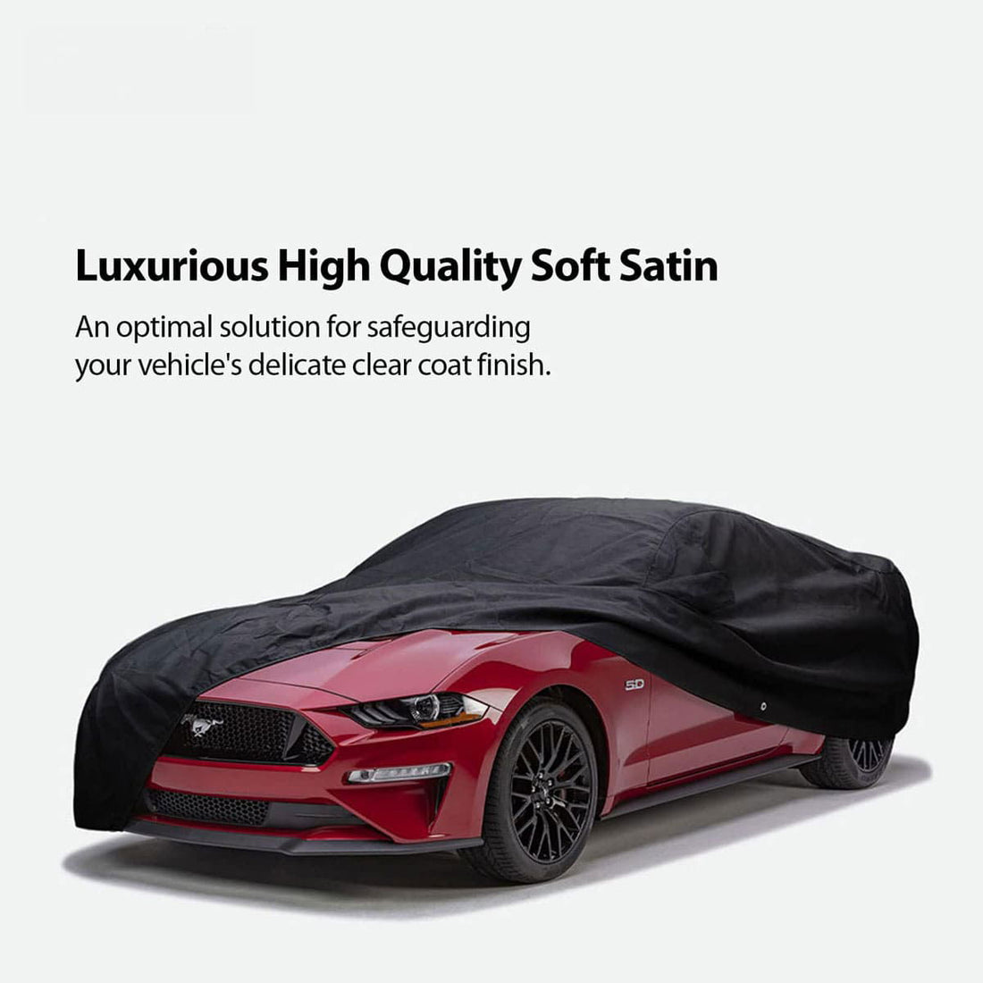 Car Cover - SoftTec Stretch Satin Black - DaShield Cover - 