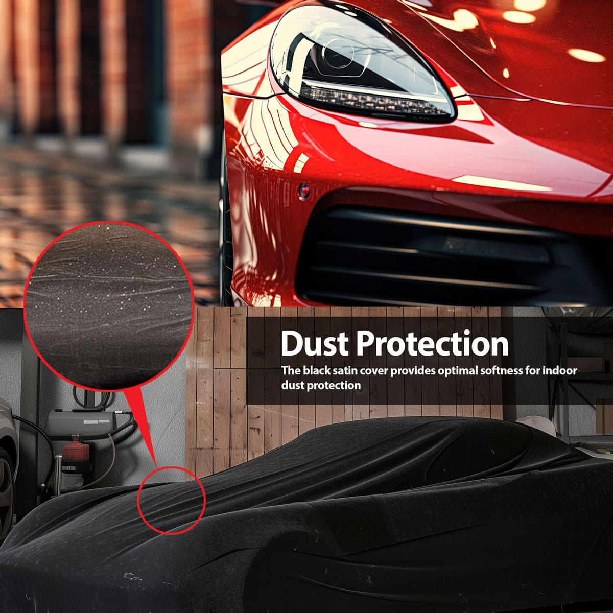 dashield indoor car cover premium satin car cover softec satin stretch indoor use car cover elastic hem dustproof scratchproof soft vehicle cover