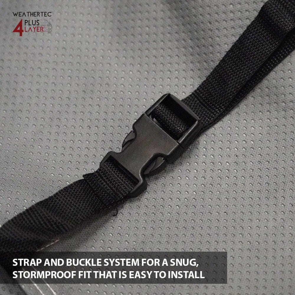 dashield weathertec truck car cover waterproof breathable windproof multi layer double stitched heavy duty strong durable material car protection uv protection premium quality truck car cover