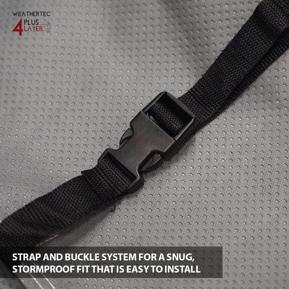 dashield weathertec van car cover waterproof breathable windproof multi layer double stitched heavy duty strong durable material car protection uv protection premium quality mini van cover